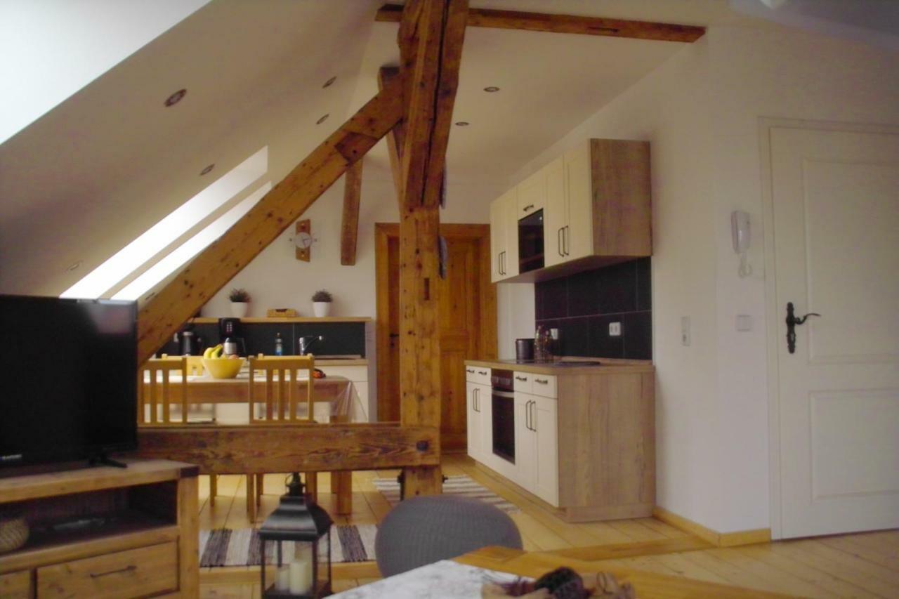 Stiftsblick Apartment Gernrode  Luaran gambar
